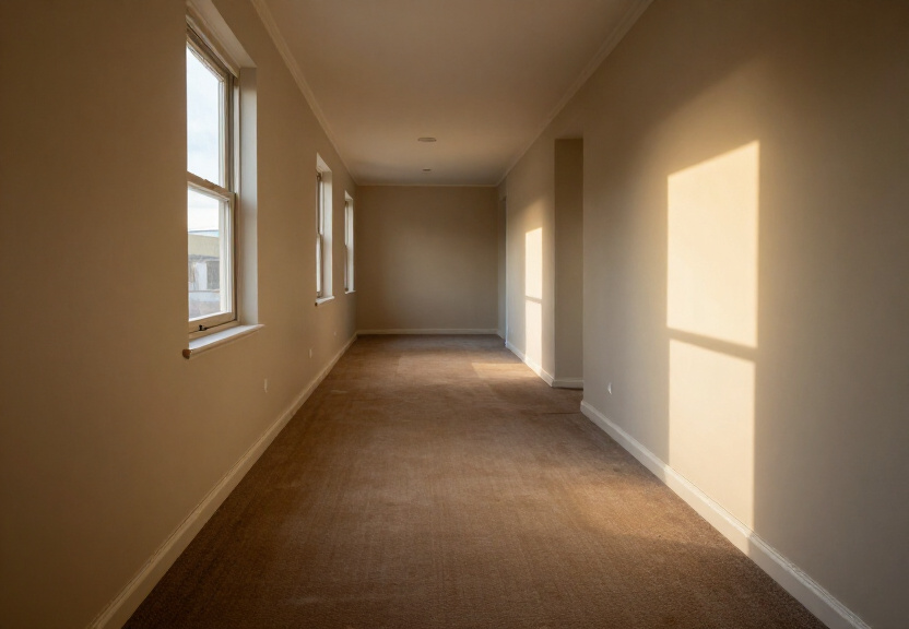Restored living room in Yennora home after flood cleanup
