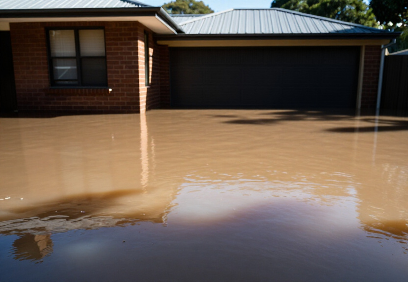 Before and After Flood Damage in Yennora
